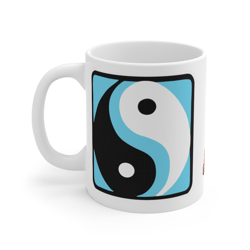 Yin Yang Mug Blue