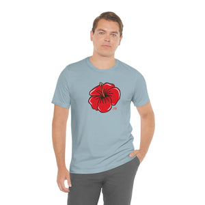 Unisex Tee: Hibiscus