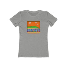 Load image into Gallery viewer, Women&#39;s Tee: Diamond Head Ocean Life
