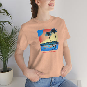 Unisex Tee: Diamond Head Palms Comic