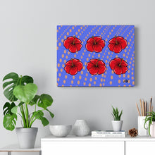 Load image into Gallery viewer, Hibiscus on Canvas - 3 sizes
