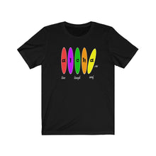 Load image into Gallery viewer, Unisex Tee: Aloha Boards_Front Print
