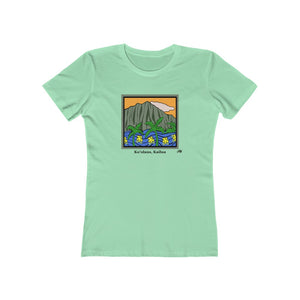 Women's Tee: Koolau Morning