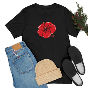 Unisex Tee: Hibiscus