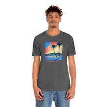 Load image into Gallery viewer, Unisex Tee: Diamond Head Palms Comic
