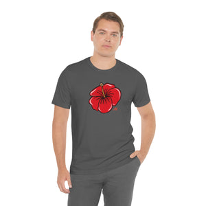 Unisex Tee: Hibiscus