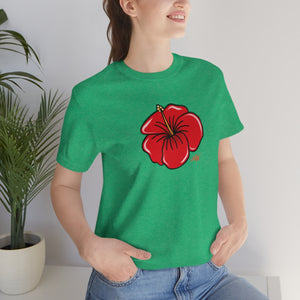 Unisex Tee: Hibiscus