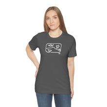 Load image into Gallery viewer, Unisex Tee: Diamond Head Dancing Whale
