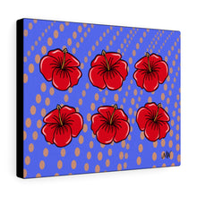 Load image into Gallery viewer, Hibiscus on Canvas - 3 sizes
