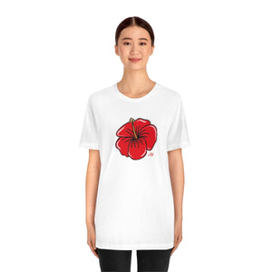 Unisex Tee: Hibiscus