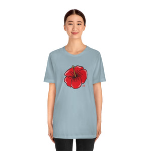 Unisex Tee: Hibiscus