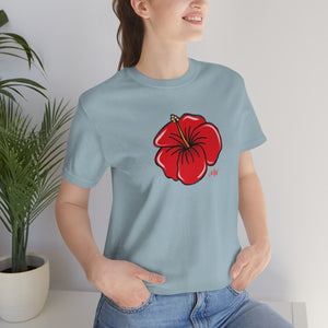 Unisex Tee: Hibiscus