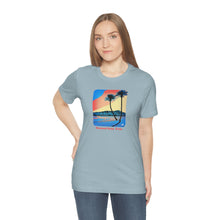 Load image into Gallery viewer, Unisex Tee: Diamond Head Palms Comic
