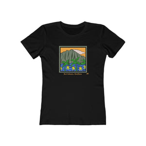 Women's Tee: Koolau Morning