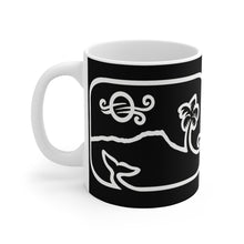 Load image into Gallery viewer, Diamond Head Dancing Whale Mug_Black
