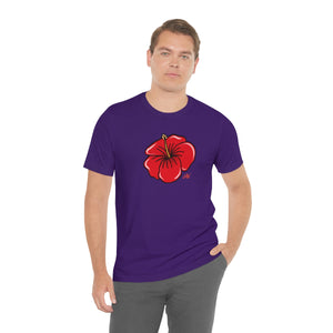 Unisex Tee: Hibiscus