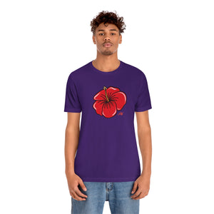 Unisex Tee: Hibiscus