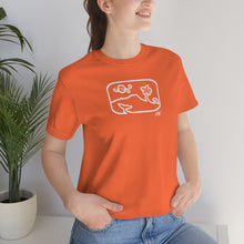 Load image into Gallery viewer, Unisex Tee: Diamond Head Dancing Whale
