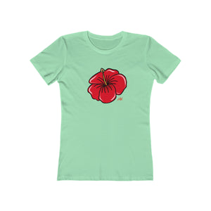 Women's Tee: Hibiscus