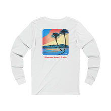 Load image into Gallery viewer, Unisex Long Sleeve Tee: DH Palms Comic_Front &amp; Back Print
