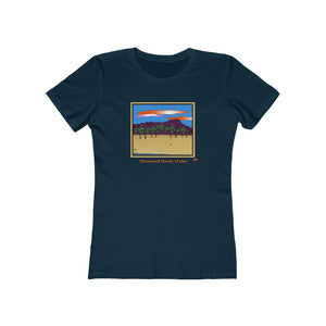 Women's Tee: Diamond Head Sands