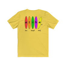 Load image into Gallery viewer, Unisex Tee: Aloha Boards_Back Print
