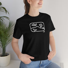 Load image into Gallery viewer, Unisex Tee: Diamond Head Dancing Whale
