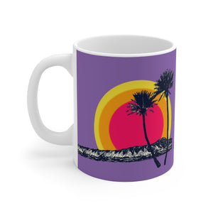 Diamond Head Palms Triple Sunset_Plum