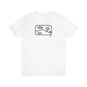 Unisex Tee: Diamond Head Dancing Whale