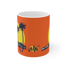 Load image into Gallery viewer, Diamond Head Palms Sunset_Orange
