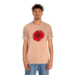 Unisex Tee: Hibiscus