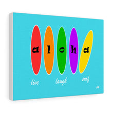 Load image into Gallery viewer, Aloha Boards on Canvas - 3 sizes
