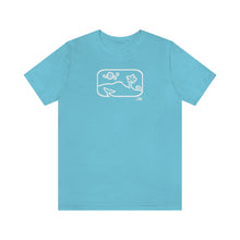 Load image into Gallery viewer, Unisex Tee: Diamond Head Dancing Whale
