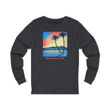 Load image into Gallery viewer, Unisex Long Sleeve Tee: DH Palms Comic_Front Print
