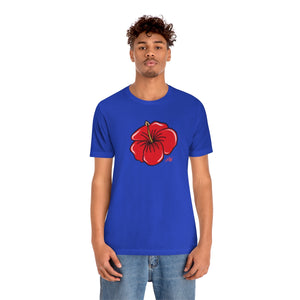 Unisex Tee: Hibiscus