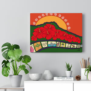 Diamond Head Sunrise on Canvas - 3 sizes