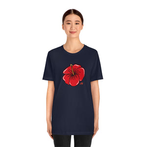 Unisex Tee: Hibiscus