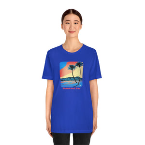 Unisex Tee: Diamond Head Palms Comic