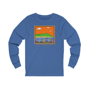 Unisex Long Sleeve Tee: DH Ocean Life_Front Print