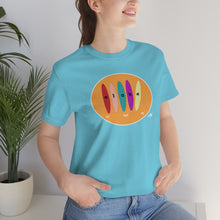 Load image into Gallery viewer, Unisex Tee: Aloha Boards_Encircled
