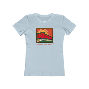 Women's Tee: Diamond Head Sunrise