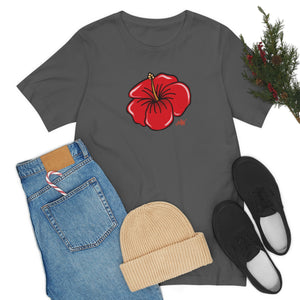 Unisex Tee: Hibiscus