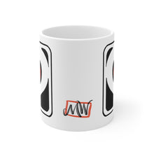 Load image into Gallery viewer, Hearts Mug B&amp;W
