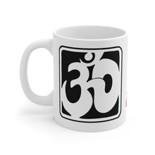 Load image into Gallery viewer, Om Mug B&amp;W
