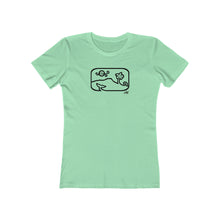 Load image into Gallery viewer, Women&#39;s Tee: Diamond Head Dancing Whale
