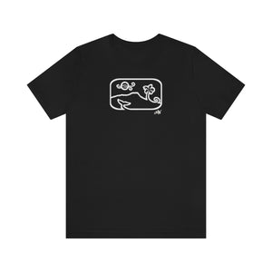 Unisex Tee: Diamond Head Dancing Whale