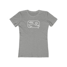 Load image into Gallery viewer, Women&#39;s Tee: Diamond Head Dancing Whale
