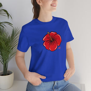 Unisex Tee: Hibiscus