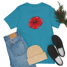 Load image into Gallery viewer, Unisex Tee: Hibiscus
