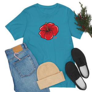 Unisex Tee: Hibiscus